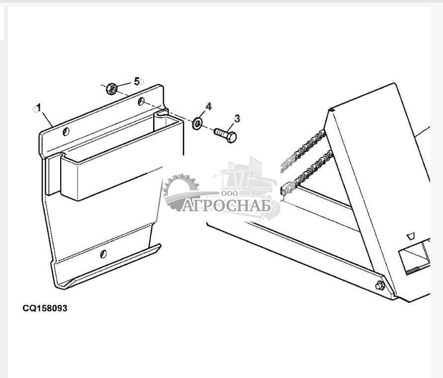 WHEEL CHOCK AND HOLDER 